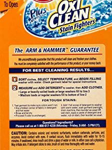 Arm & Hammer Plus OxiClean Powder Laundry Detergent, Fresh Scent, 45 Loads