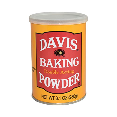 Davis Double Acting Baking Powder, 8.1 Ounce