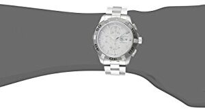 TAG Heuer Men's CAP2111.BA0833 Aquaracer Silver Chronograph Dial Watch