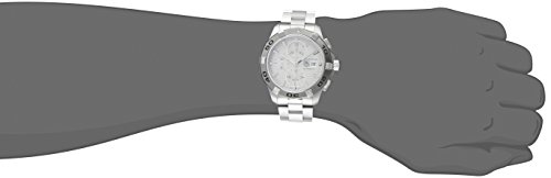 TAG Heuer Men's CAP2111.BA0833 Aquaracer Silver Chronograph Dial Watch