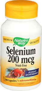 nature's way, selenium 200mcg, 100 capsules3