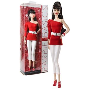 barbie basics (2011) collection red model no. 03 brunette - black label