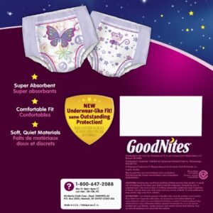 GoodNites Girls Underwear Large/Extra Large, Girl, 20 Count (Pack of 3) Packaging May Vary