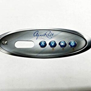 Dreammaker Spa Overlay Sticker for Digital Topside Controller (for use on Topside Contoller 407012)