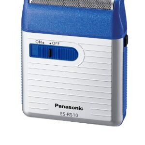 Panasonic Men's Shaver for Traveler ES-RS10-A Blue | DC3V (2 x AA Alkaline) (Japan Model)