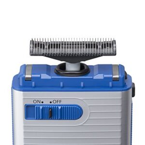 Panasonic Men's Shaver for Traveler ES-RS10-A Blue | DC3V (2 x AA Alkaline) (Japan Model)