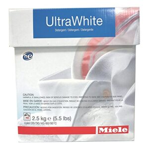 miele carecollection ultrawhite multi-purpose powder 2.5kg (5.5 lbs) 48 loads