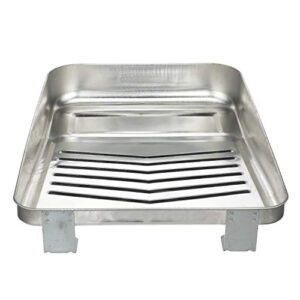 Seachoice Reusable Deluxe Angled Ribbed Paint Tray w/Ladder Lock Legs, 9 in.