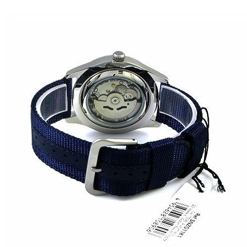 SEIKO Men's Analogue Automatic Watch with Textile Strap SNZG11K1