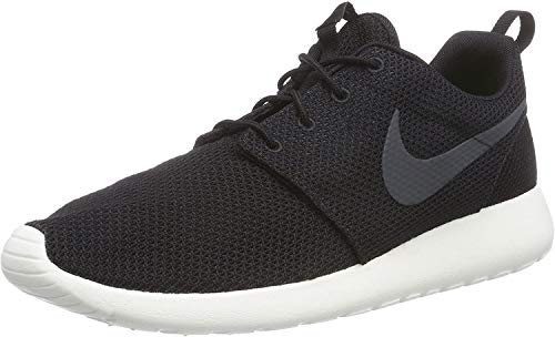 Nike Mens Rosherun Black/Anthracite/Sail Running Shoe 10.5 Men US