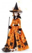 barbie doll fan club exclusive halloween haunt gold label