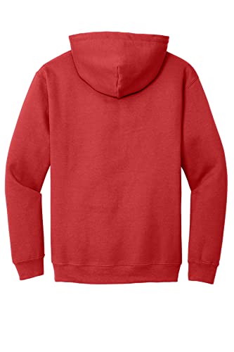 Gildan G185 7.75 oz., 50/50 Heavy Blend Hoodie S Red