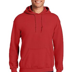 Gildan G185 7.75 oz., 50/50 Heavy Blend Hoodie S Red