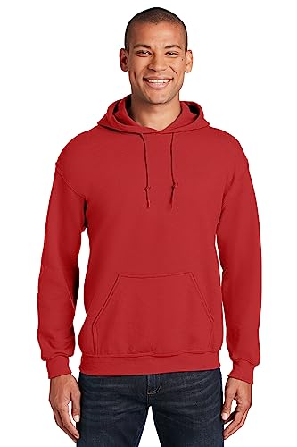 Gildan G185 7.75 oz., 50/50 Heavy Blend Hoodie S Red