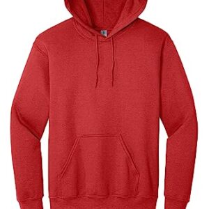 Gildan G185 7.75 oz., 50/50 Heavy Blend Hoodie S Red