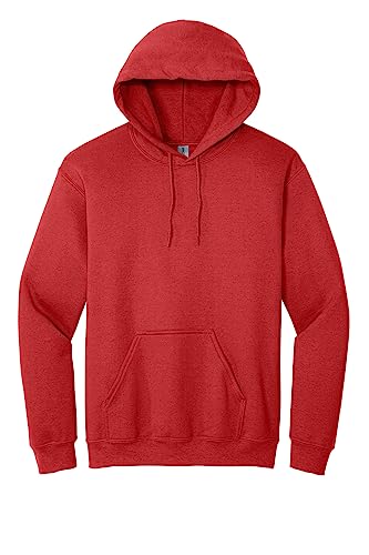 Gildan G185 7.75 oz., 50/50 Heavy Blend Hoodie S Red