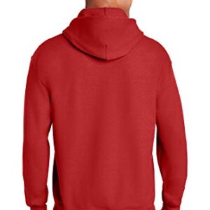 Gildan G185 7.75 oz., 50/50 Heavy Blend Hoodie S Red