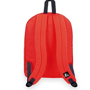 Everest Luggage Classic Backpack, Red, Large