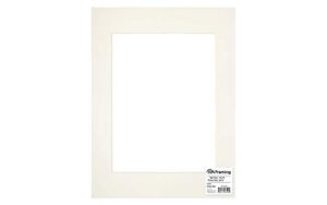 pa framing, photo mat board, 12 x 16 inches frame for 9 x 12 inches photo art size - cream core/ivory