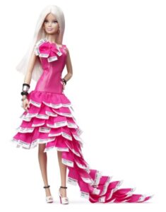 barbie collector pink in pantone doll