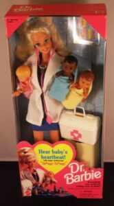 dr. barbie with three babies [1995]