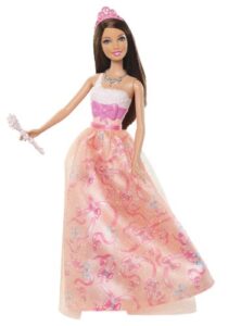 barbie princess teresa orange dress doll - 2012 version
