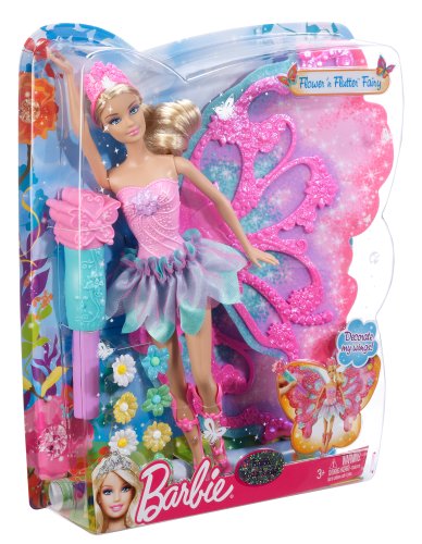 Barbie Flower 'N Flutter Fairy Barbie Doll