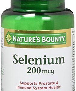 Nature's Bounty Selenium 200 mcg Tablets 100 ea