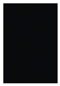 crescent colored mat board, 32 x 40 inches, smooth black 921a, pack of 10