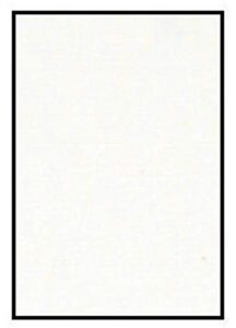 crescent colored mat board, 20 x 32 inches, arctic white 3297, pack of 10 - 405228