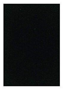 crescent colored mat board, 32 x 40 inches, raven black 989, pack of 10 - 405198