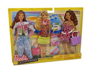 barbie fashionistas day looks clothes - bright beach outfits