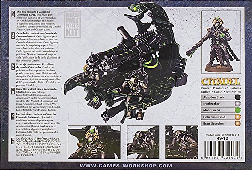 Games Workshop 99120110013" Necron Catacomb CMD Barge/annihil. Tabletop and Miniature Game