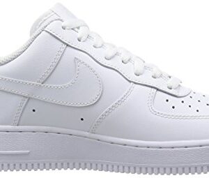 Nike Men’s Air Force 1 Low Sneaker (12, White)