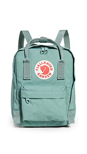 Fjallraven Women's Kanken Mini Backpack, Frost Green, One Size