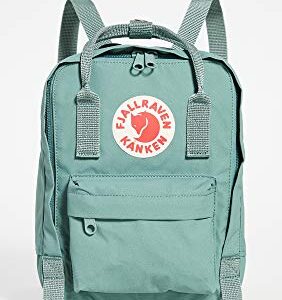 Fjallraven Women's Kanken Mini Backpack, Frost Green, One Size