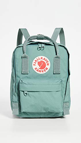 Fjallraven Women's Kanken Mini Backpack, Frost Green, One Size