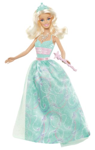 Barbie Princess Barbie Green Dress Doll - 2012 Version