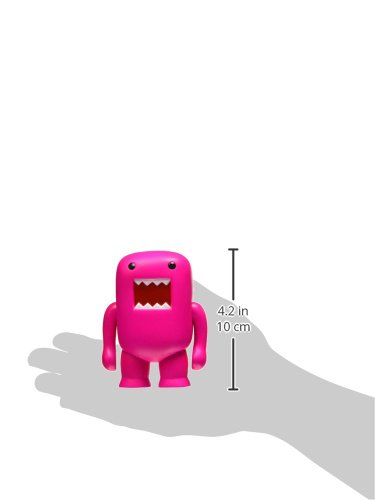 4" Domo Vinyl Figure: Black Light Pink