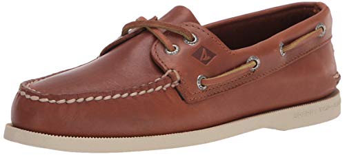 Sperry Men's Authentic Original 2-Eye Boat Shoe, TAN, 10 M US