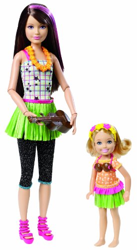 Barbie Sisters Hula Dance Skipper and Chelsea Doll 2-Pack