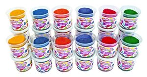 colorations classic dough, 5 oz. - set of 30, soft and easy to mold-does not crumble for sensory play, fine motor development-non-toxic