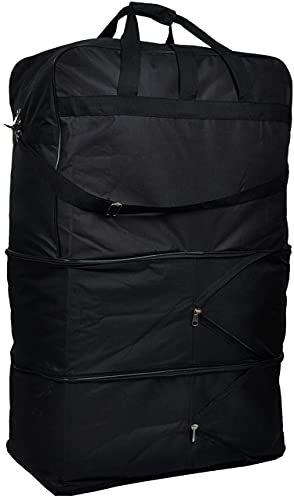 New 30'' Light-weight Expandable Wheeled Bag for Travel Holds 50 Lbs