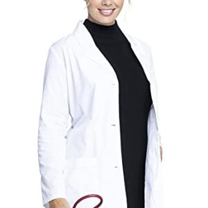 Dickies Women's 32" Poplin Lab Coat 84400, M, White