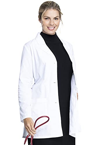 Dickies Women's 32" Poplin Lab Coat 84400, M, White