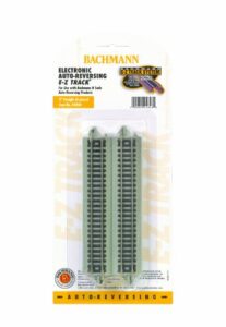 bachmann industries e-z track nickel silver auto-reversing 5" track (6/card) n scale
