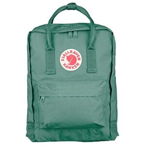 fjallraven women's kanken backpack, frost green solid, one size