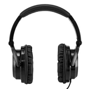 Monoprice Hi-Fi Light Weight Noise Isolationg Over-The-Ear Headphones Ideal for Portable Applications Black