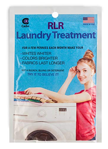 RLR Natural Laundry Detergent Powder – Whitens, Brightens, Refreshes Baby Cloth Diaper Detergent, Musty Towels, Workout Clothes - Non-toxic, Fragrance-Free For Sensitive Skin (Pack of 5)