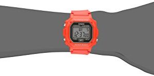 Casio Unisex F-108WHC-4ACF Classic Red Resin Band Watch